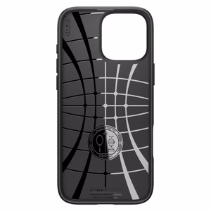 Spigen Liquid Air Suojakuori iPhone 16 Pro 6,3 mattamusta