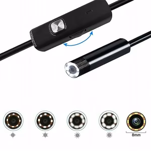 Endoskooppikamera 2m linssi 8/7/5.5mm USB-C/Micro-USB LTC