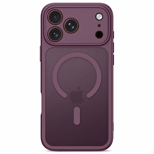 Tech-Protect BasicMag MagSafe -suojakuori iPhone 17 Pro Max / 18 Pro Max -malleille, matta viininpunainen