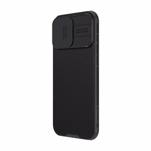 Nillkin CamShield Pro kotelo iPhone 16 Pro:lle, jossa on kamerasuoja - musta