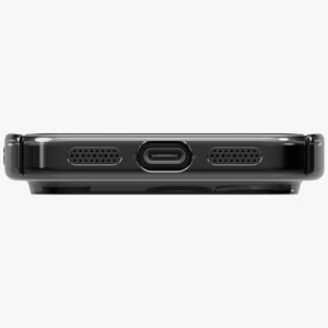 Uniq Airsuit Magclick Lataussuojakuori iPhone 17 Pro:lle - Musta