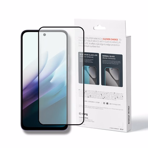 Crong 3D Armour Glass Lite koko pinnalta liimautuva karkaistu näytönsuojalasi Xiaomi Redmi 15 5G -puhelimelle