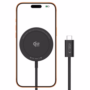 Tech-Protect A54 MagSafe Qi2.2 25 W langaton laturi – musta