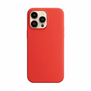 Mag Silikoni Suojakuori Apple iPhone 15 Pro Punainen
