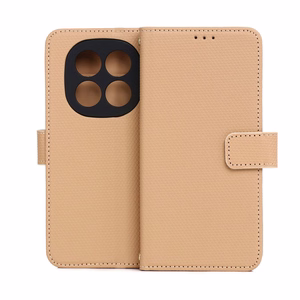 Smart Triangle kotelo Xiaomi Redmi Note 14 Pro Plus 5G (Global) ruskea
