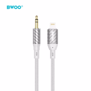 BWOO AUX-kaapeli Lightning - 3.5mm Jack ääni AUX073