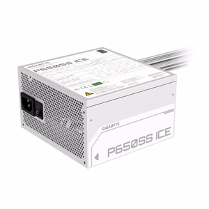 GIGABYTE GP-P650SS ICE 650 Watts Efficiency 80 PLUS SILVER PFC Active MTBF 100000 hours GP-P650SSICE (Power Supply)