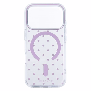 Liavec Bubble -suojakuori iPhone 18 Pro / 17 Pro -puhelimelle, vaaleanpunainen