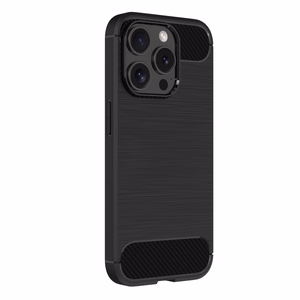 Yksinkertainen musta suojakuori Huawei P8 Lite 2017 / Huawei P9 Lite 2017