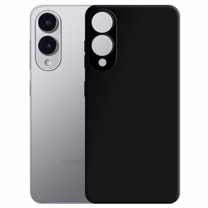 3mk Hardy Silicone MagCase Suojakuori Samsung Galaxy S25 Edge:lle - musta