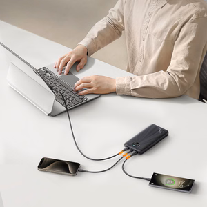 Powerbank Joyroom JR-PBF15 10000mAh USB-C USB-A 22.5W - musta