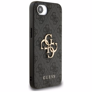 Guess 4G Big Logo suojakuori iPhone 16e - musta