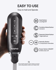RENPHO Aeria Ultimate Thermal 2 jalkahieroja lämmöllä