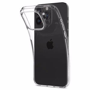 Spigen Crystal Flex Suojakuori iPhone 15 Pro Max:lle - Kirkas