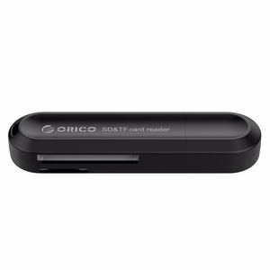 Orico CRS21 USB 3.0 SD- ja microSD-muistikortinlukija, musta