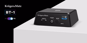 2-in-1 Bluetooth HiFi -äänivastaanotin ja -lähetin (Apt-X, NFC), malli BT-1