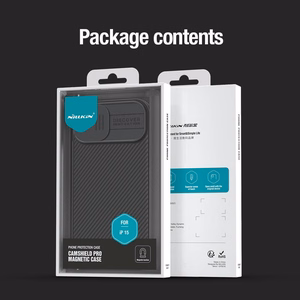 Nillkin CamShield Pro Magneettinen Suojakuori iPhone 15 Plus:lle sininen