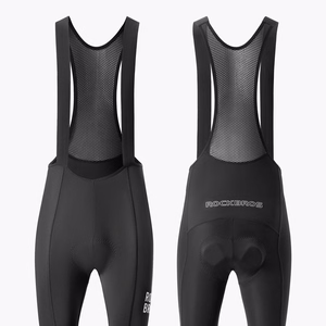 Rockbros 200021 Long Cycling Bib Shorts with Pad Size M - Black