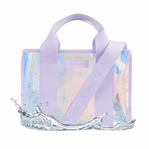 Case-Mate Mini Travel Tote Bag vettä hylkivä olkalaukku, Soap Bubble
