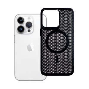 3mk COOLing MagCase suojakuori Apple iPhone 14 Pro Max:lle - musta