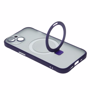 Mag Ring suojakuori iPhone 13 6,1', violetti