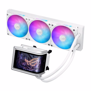 Asus ROG RYUO IV 360 ARGB - all-in-one vesijäähdytin, 12 cm (valkoinen)