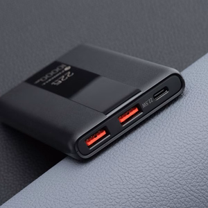Ulkoinen akku Forcell F-Energy Energo P10K2 QC3.0 PD 3A 22,5W 10000 mAh musta