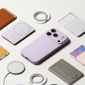Ringke Silikoninen Magneettinen MagSafe Suojakuori iPhone 17 Pro:lle - Musta