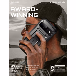 Supcase Unicorn Beetle Pro  Google Pixel 11 Pro XL kuori, musta