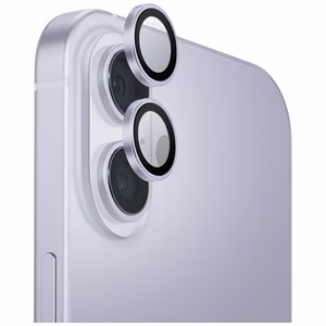 Uniq Optix alumiininen kameranlinssiensuoja iPhone 17:lle sovittimella - violetti