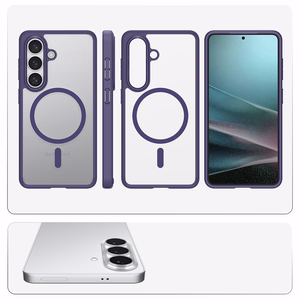 Spigen Ultra Hybrid Mag MagSafe Case for Samsung Galaxy S26+ - Clear Navy Blue