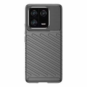 Thunder Case suojakuori Xiaomi 13 Pro:lle silikoninen panssarikuori musta