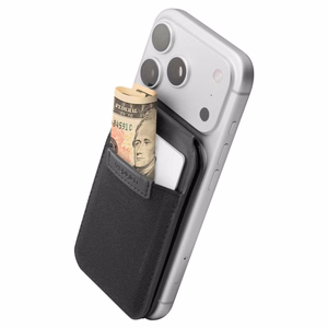 Spigen Slim Fold S314-4 MagSafe-magneettikorttikotelo puhelimelle – musta