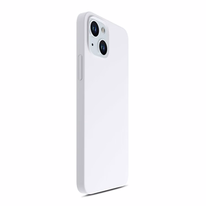 3mk Hardy Silikoninen MagCase iPhone 15:lle - valkoinen ja hopeinen
