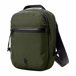 TOMTOC Aviator-T37 matkalaukku olkahihnalla X-Pac 1.3L (vihreä)