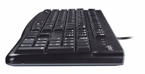 Logitech/LOGI K120 for Business langallinen USB-näppäimistö, International (US), musta OEM