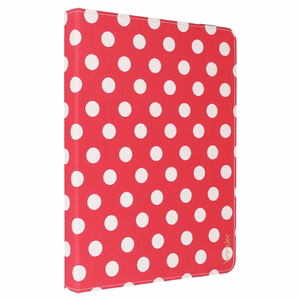 Wonder Canvas tablettikotelo 13 tuumaa punainen pilkukuvio