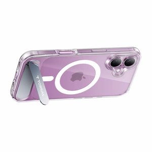 Torras Pstand-sarjan kotelo iPhone 16 (läpinäkyvä)