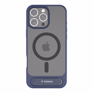 Torras Pstand-sarjan kotelo iPhone 16 Pro (sininen)