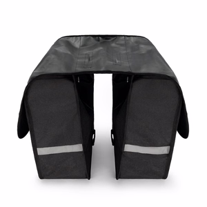 Wozinsky Double Bike Pannier for Trunk 28L Black (WBB34BK)