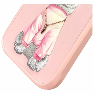 NIMMY Suojakuori GLASSES COOL CAT iPhone 16 Pro Max:lle vaaleanpunainen