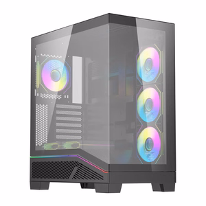 DarkFlash K430 -tietokonekotelo + 6 tuuletinta (musta)