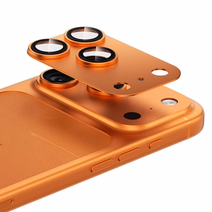 Benks Karkaistu lasi Glass Warrior Metal Integrated Lens Protector (C070) iPhone 17 Pro Max:lle (linssi 3 kpl) oranssi