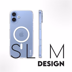 CARE by PanzerGlass Flagship -suojakuori iPhone 16 Plus 6.7' valkoinen/valkoinen MagSafe 1339