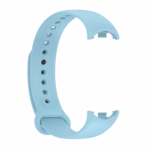 SILIKONIHIHNA MI BAND 8/M8 (9). VAALEANSININEN