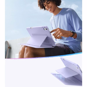 ESR Flip Hybrid Suojakuori iPad Air 13 tuumaa (2024/2025/2026) - violetti