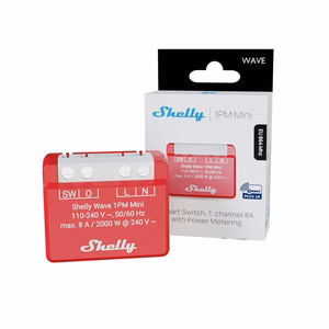 Shelly Wave 1PM Mini LR Smart Z-Wave Relay