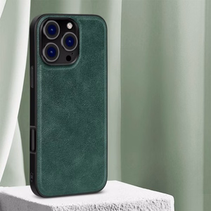 Suojakuori X-Level "Earl III Collection" Apple iPhone 16 Pro Max tummanvihreä