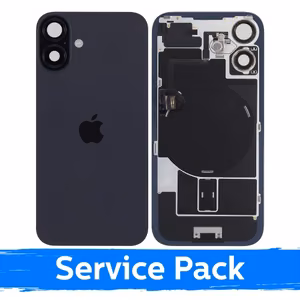 Takakuori yhteensopiva Apple iPhone 16 Plus / musta / (Service Pack)