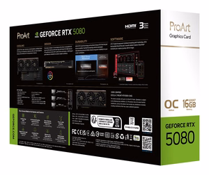 ASUS ProArt GeForce RTX 5080 16GB GDDR7